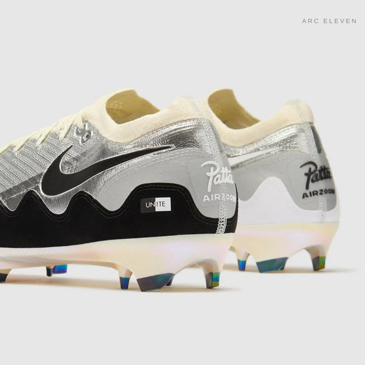 Mercurial Vapor 16 Elite x Patta FG - Special Edition Chrome/Black/White